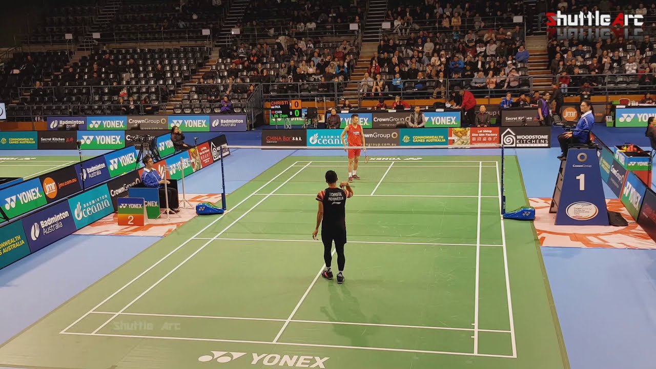 Jonatan CHRISTIE (INA) vs LIN Dan (CHN) | MS | QF | Australian Open 2019 | Full Match (60fps)