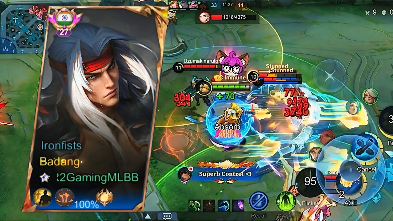 REVAMPED BADANG BUILD AND EMBLEM SET SOLO RANK 💪| badang best build and emblem 2026 🔥