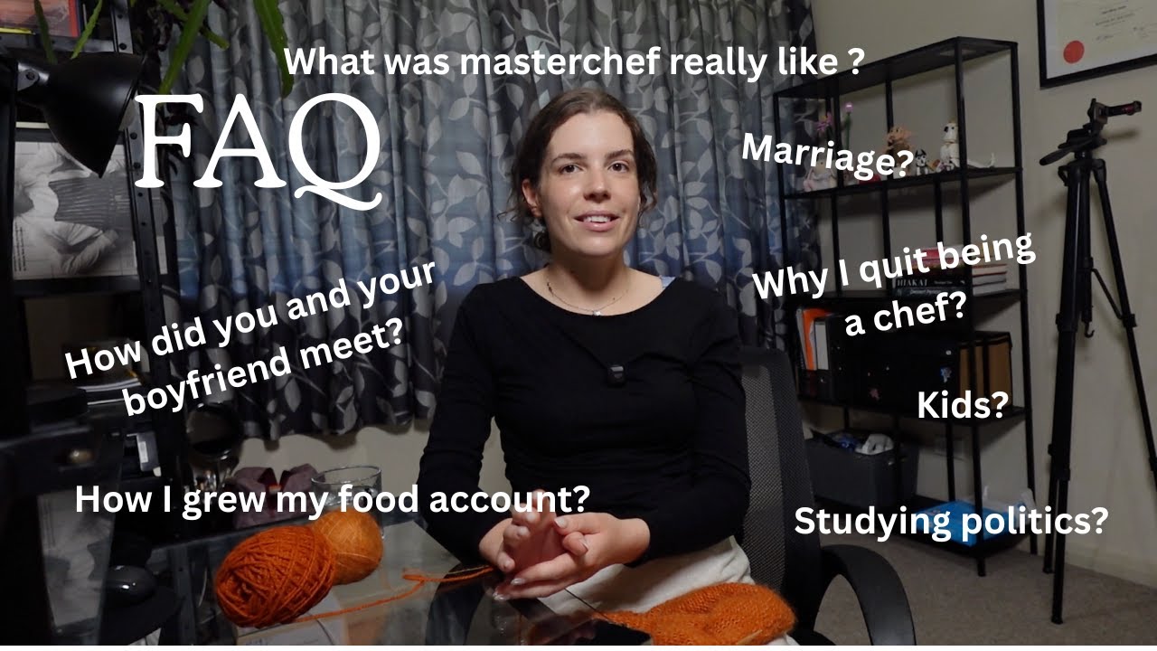 Answering your Questions | How we met, Masterchef, why I quite being a chef | Alice Taylor Eats