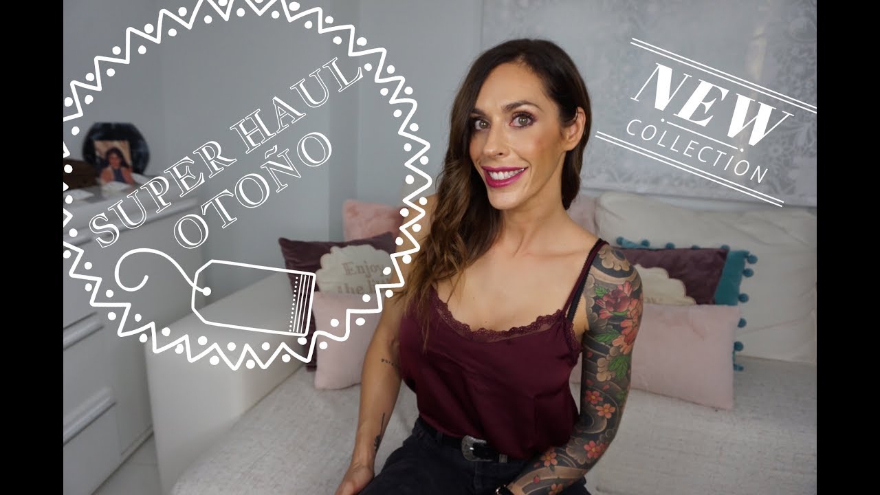 SUPER HAUL OTOÑO/ TRY ON HAUL - ZARA, BERSHKA, PULL AND BEAR, H&M, STRADIVARIUS, LEFTIES