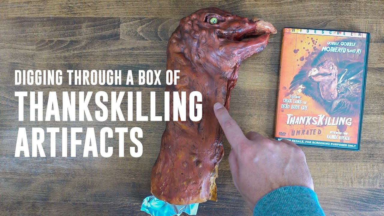 Director of ThanksKilling Opens Box of Keepsakes From the Original Movie | Jordan Downey