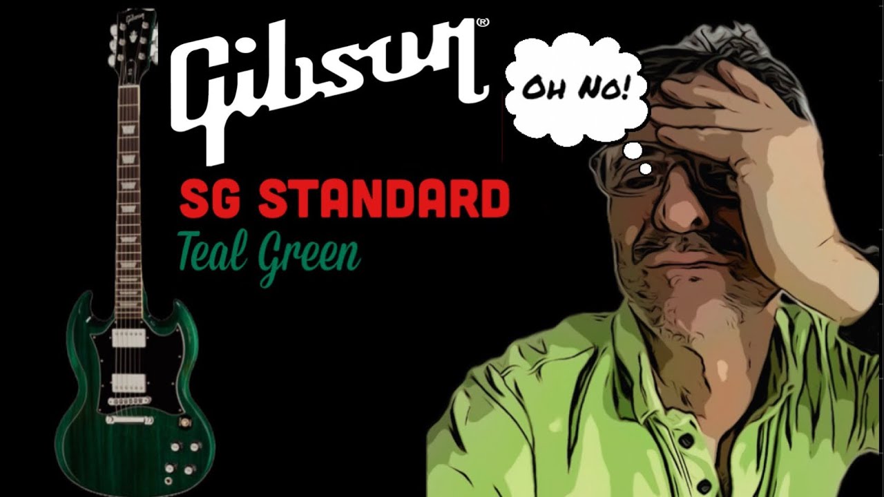 GIBSON SG STANDARD TEAL GREEN