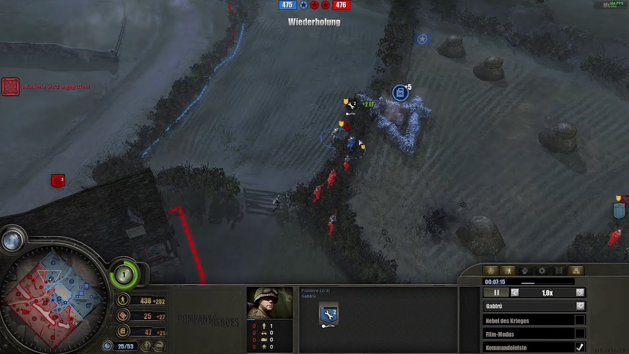 Company of Heroes 1 Gabir&uacute; vs. Terror|SkYisTheLimiT Commentary by Terror|RunIntoMySkills