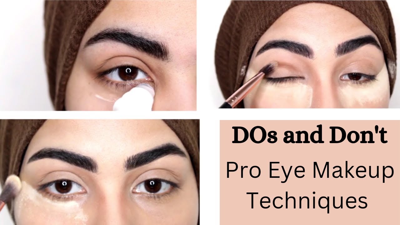 Eye Makeup Dos And Don't Sharing Pro Eye Makeup Tips for Beginners In Urdu Hindi