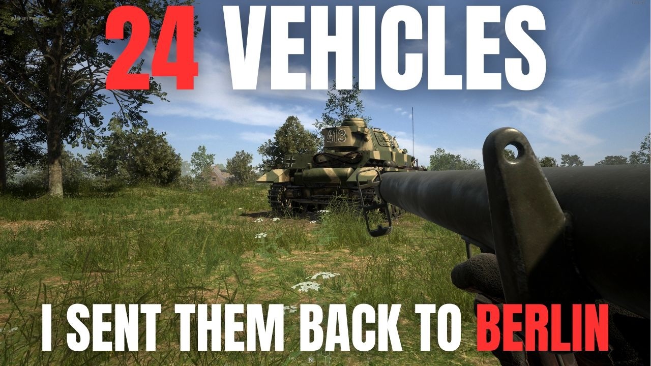 I destroyed 24 Vehicles a single Hell Let Loose match - full game