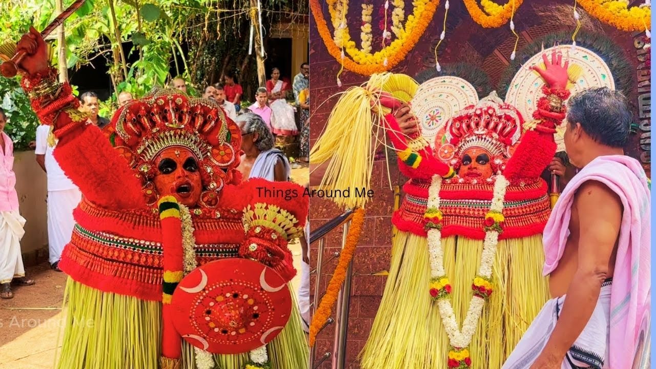 വിഷ്ണുമൂർത്തി തെയ്യം | Vishnumoorthi Theyyam Athiyal Theru Chooliyar Bhagavathi Kshetram