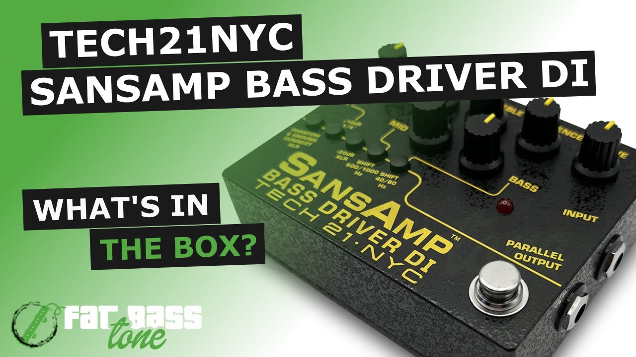 Tech 21 NYC Sansamp Bass Driver DI V2: What&rsquo;s In The Box (A Close-Up Look)