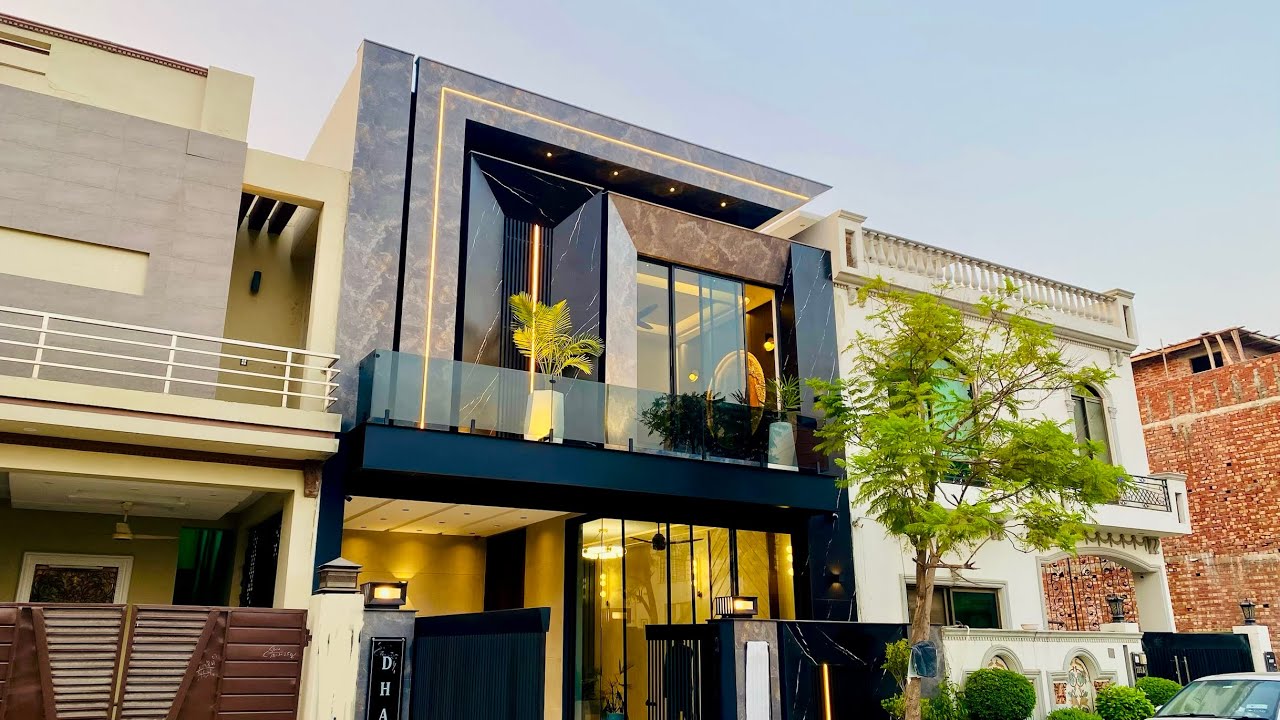 3.50 Crore | 5 Marla Ultra Modern House for Sale DHA Phase 9 Lahore | Direct From Main