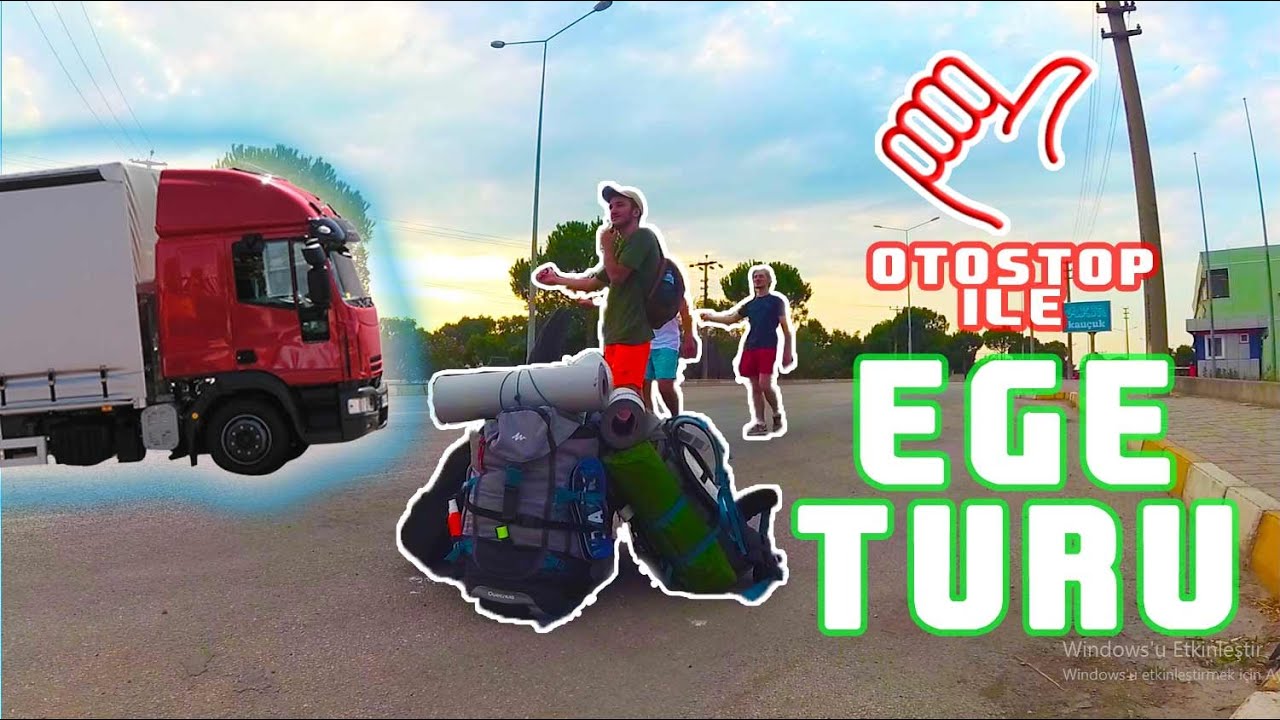 Kamyona Otostop Çektik! | Otostopla Ege Turu | Bölüm 1