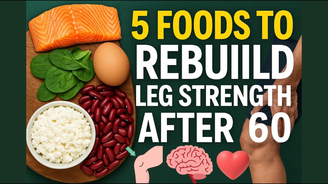 Scientifically Proven Foods That Restore Leg Strength, Balance, and Mobility After 60