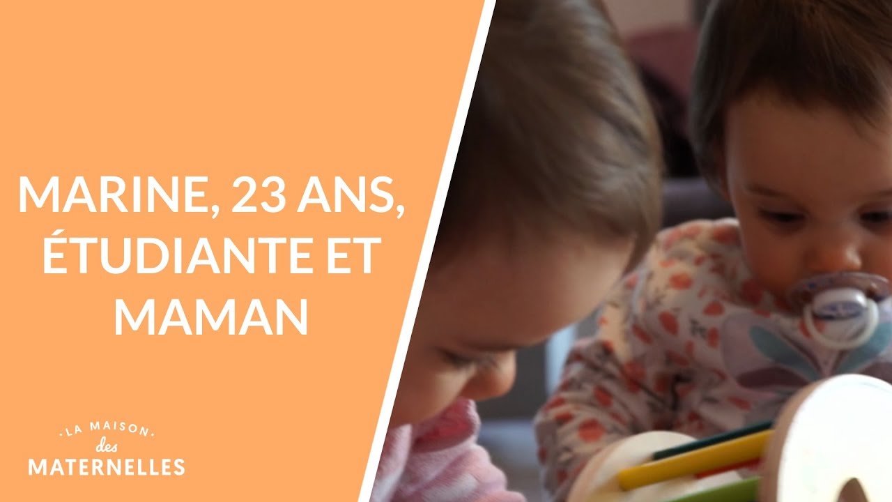 Marine, 23 ans, étudiante et maman - La Maison des maternelles #LMDM