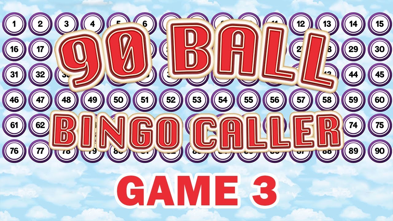 90 Ball Bingo Caller Game - Game 3