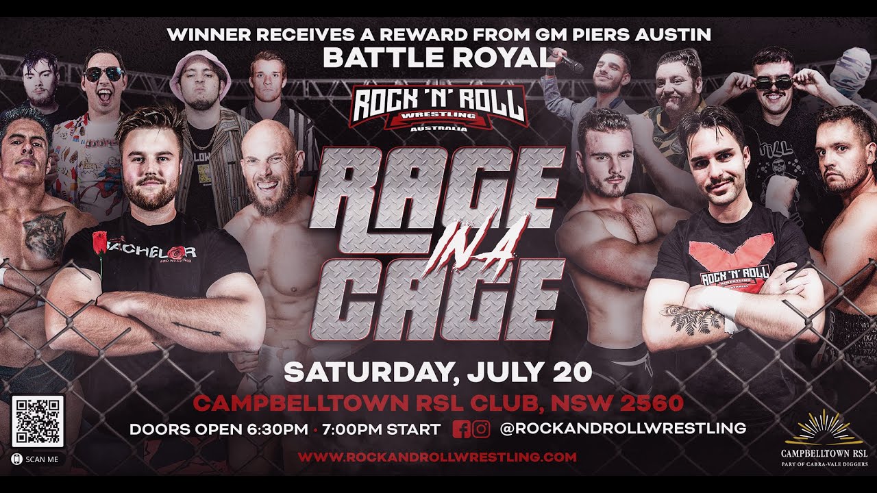 FULL MATCH: 15-person battle royal (Rage in a Cage 2024)