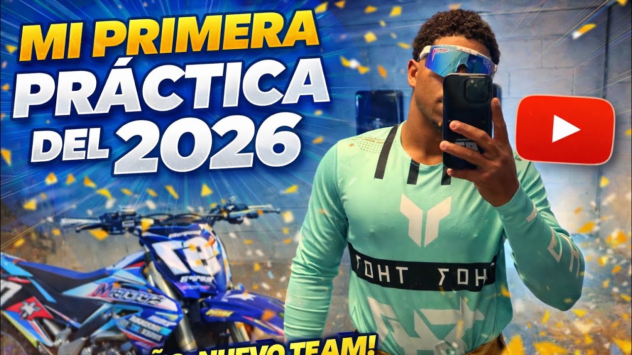 NOS LLEVAMOS UN SUSTO EN LA PRÁCTICA DE MOTOCROSS.🏁💥 | VLOG