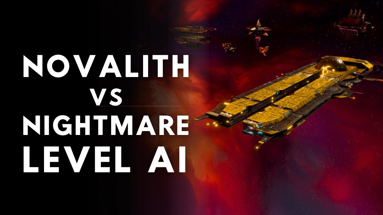 Nuclear Artillery Vs Nightmare AI - Sins Of A Solar Empire 2