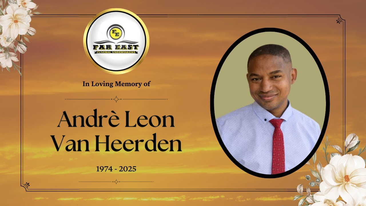 In Loving Memory - ANDRÈ LEON VAN HEERDEN (1974 - 2026)