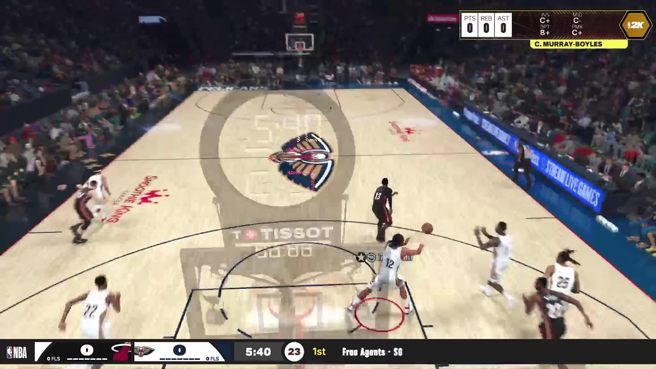 Pelicans v Hornets