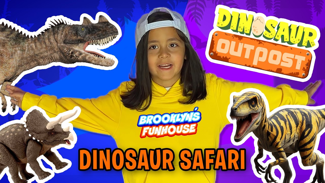 Brooklyn’s Wild Dinosaur Safari at Dinosaur Outpost Las Vegas | Kids Learning Adventure