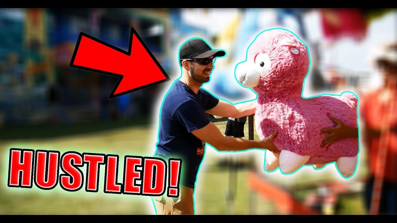 I Hustled The Carnival For The Biggest Prize! Here's How... ArcadeJackpotPro