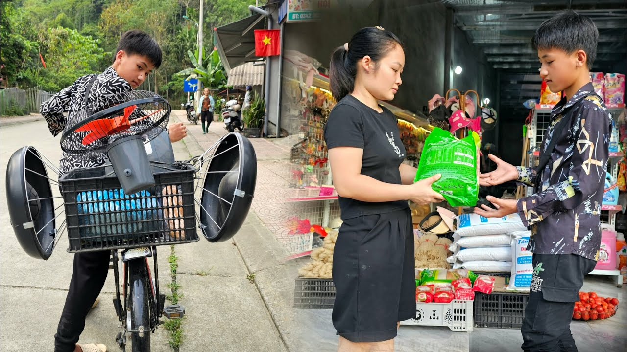 Full video: Boy Nam picks vegetables, fruits, catches fish to sell - Shopping for daily necessities