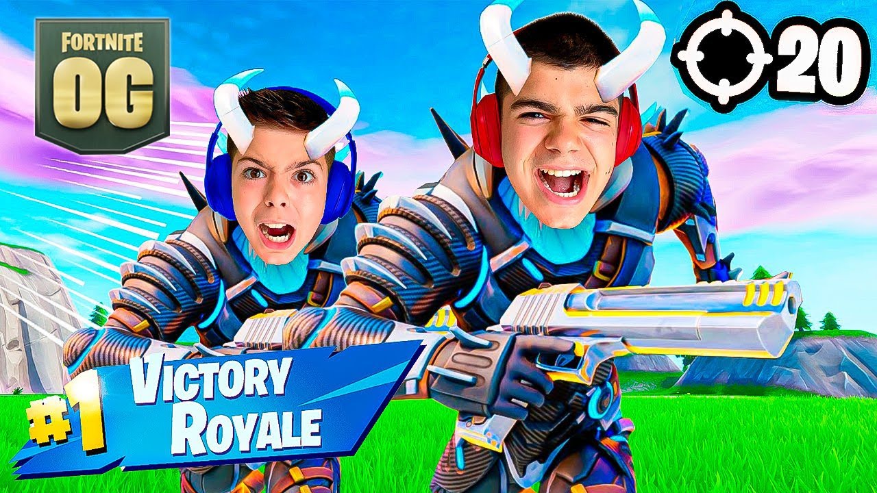 GANAMOS NUESTRA PRIMERA PARTIDA en la SEASON OG en FORTNITE! 💥🔫