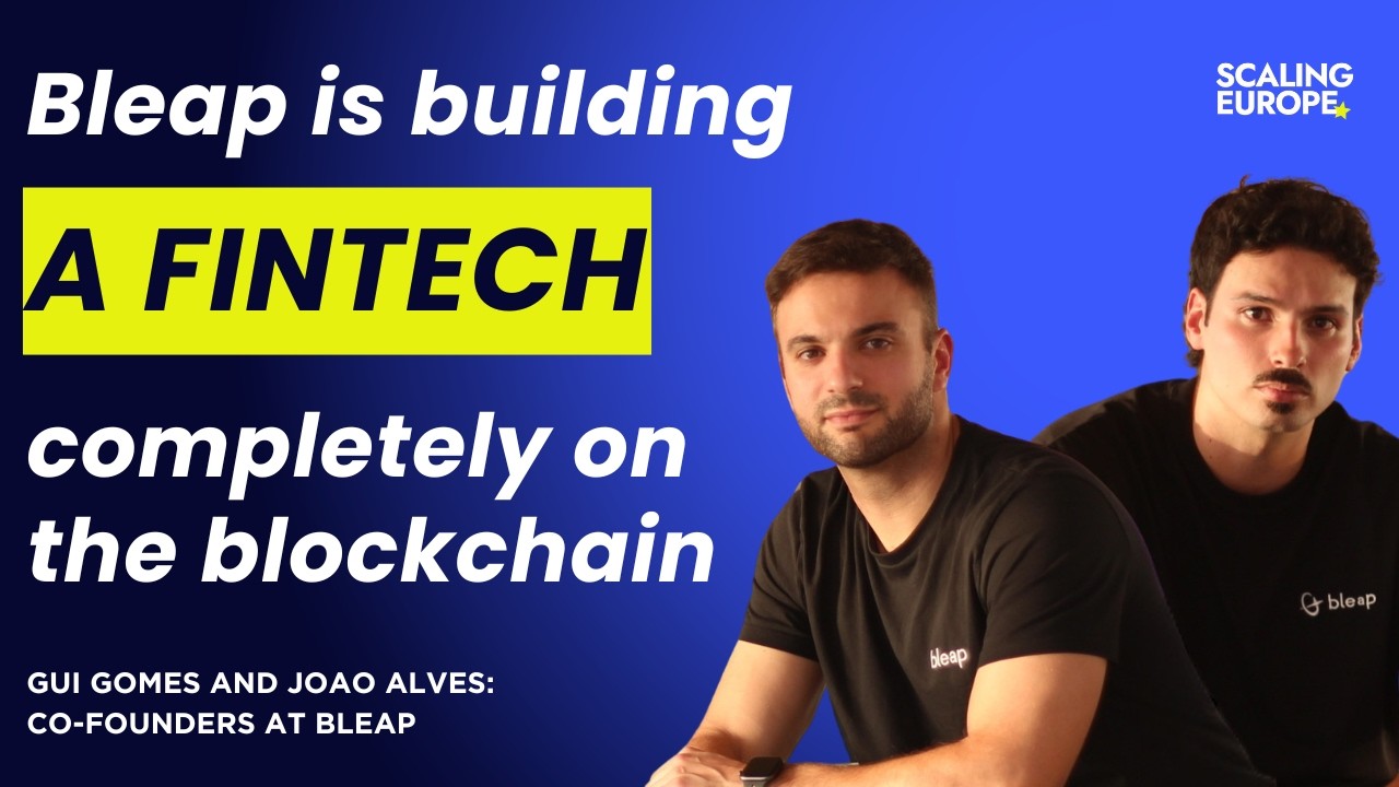 Gui Gomes and Joao Alves: Raising $6m to build a fintech completely on the blockchain