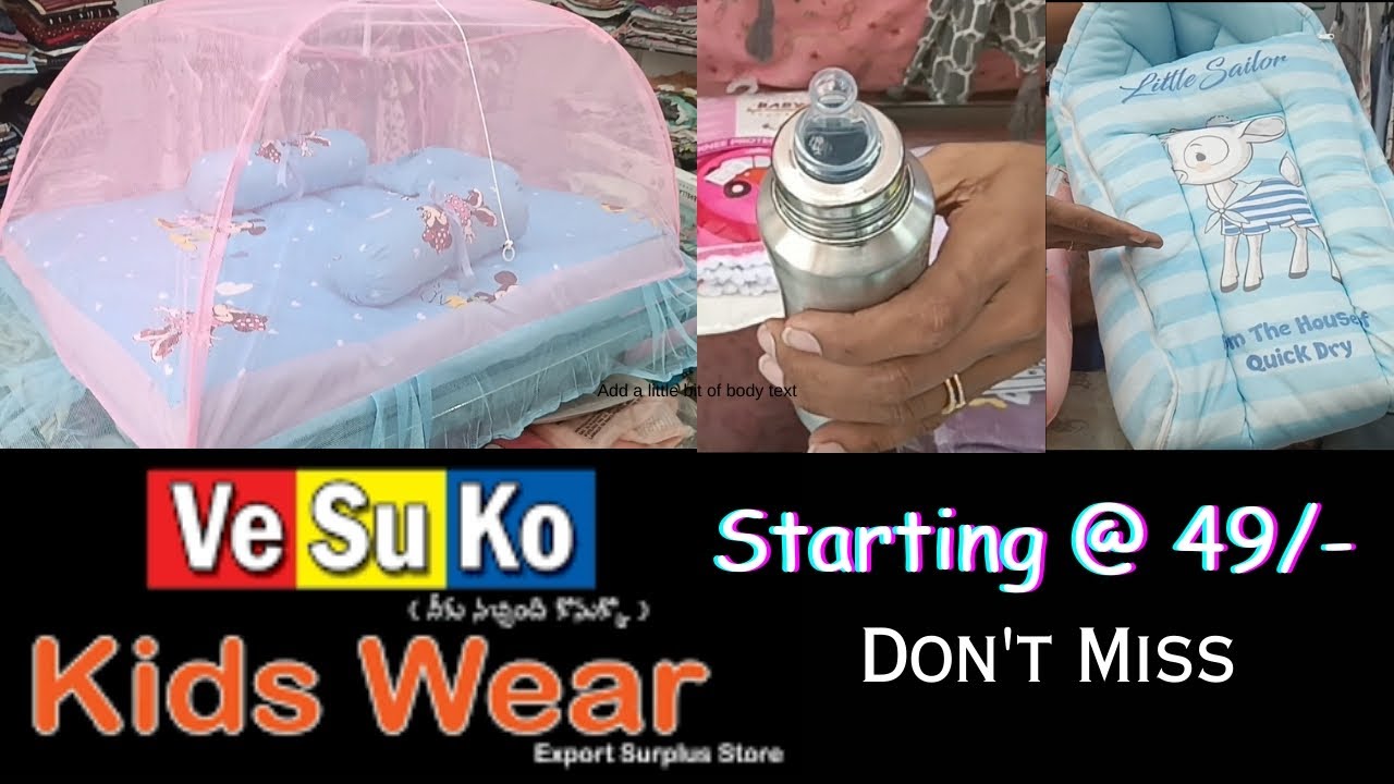 Exclusive Kids wear collection||Export Surplus collection for new born||moms||Vesuko kids wear