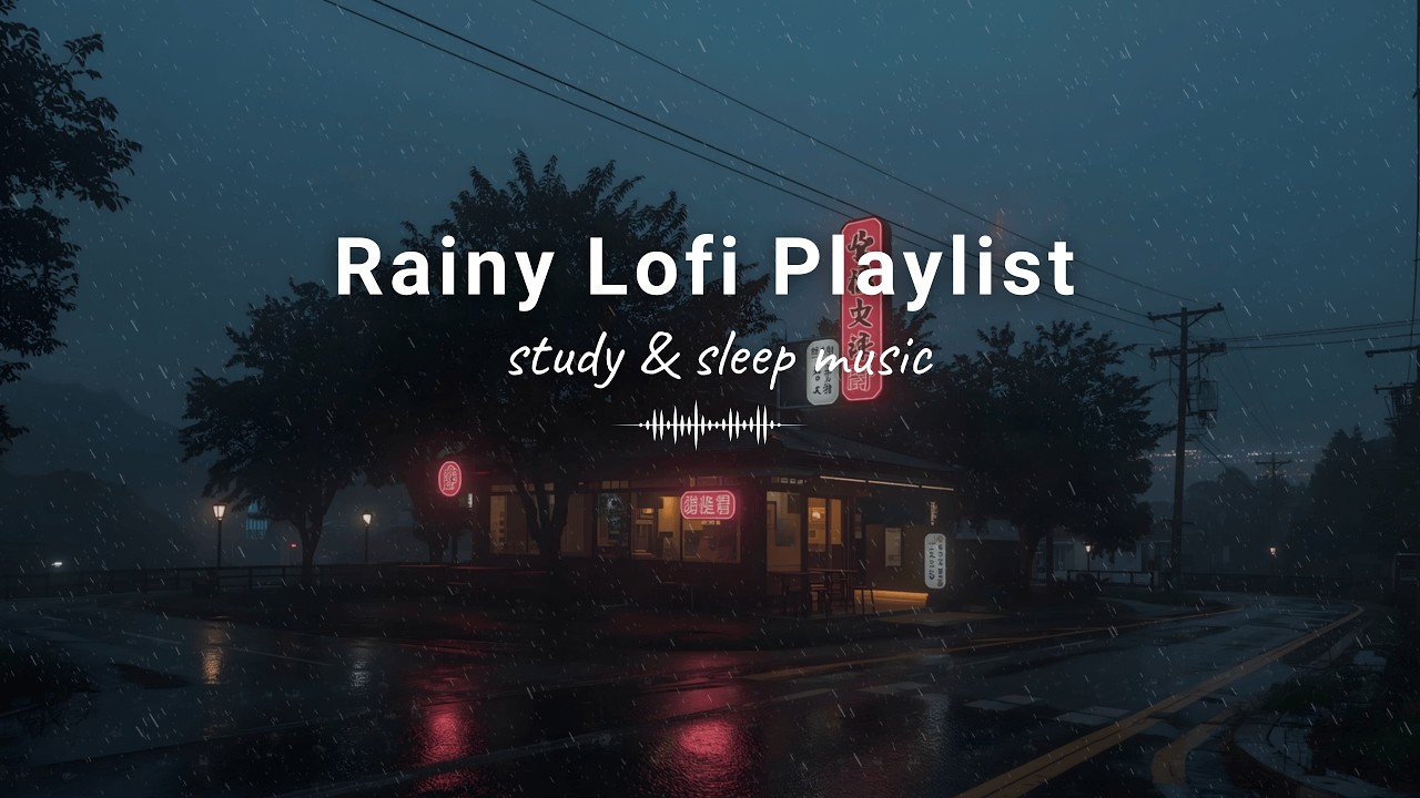 Rainy Lofi Ambience 🌧️ Relaxing Lofi Beats | Study, Sleep, Focus