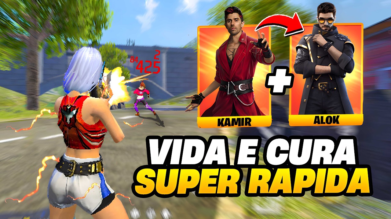 ESSAS HABILIDADES DE CURA JUNTAS SÃO UM ABSURDO NO FREE FIRE