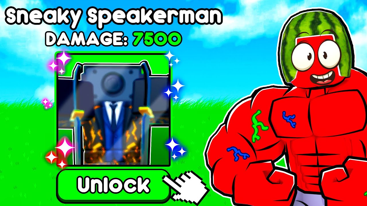 How To UNLOCK Sneaky SPEAKERMAN In Toilet Tower Defense
