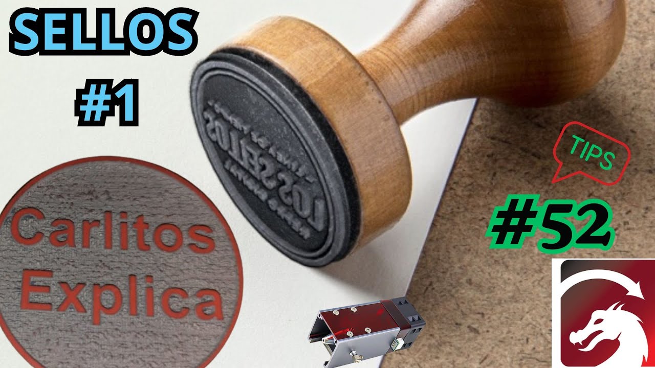 ¡Convierte tus ideas en SELLOS personalizados con Lightburn! TIP 52