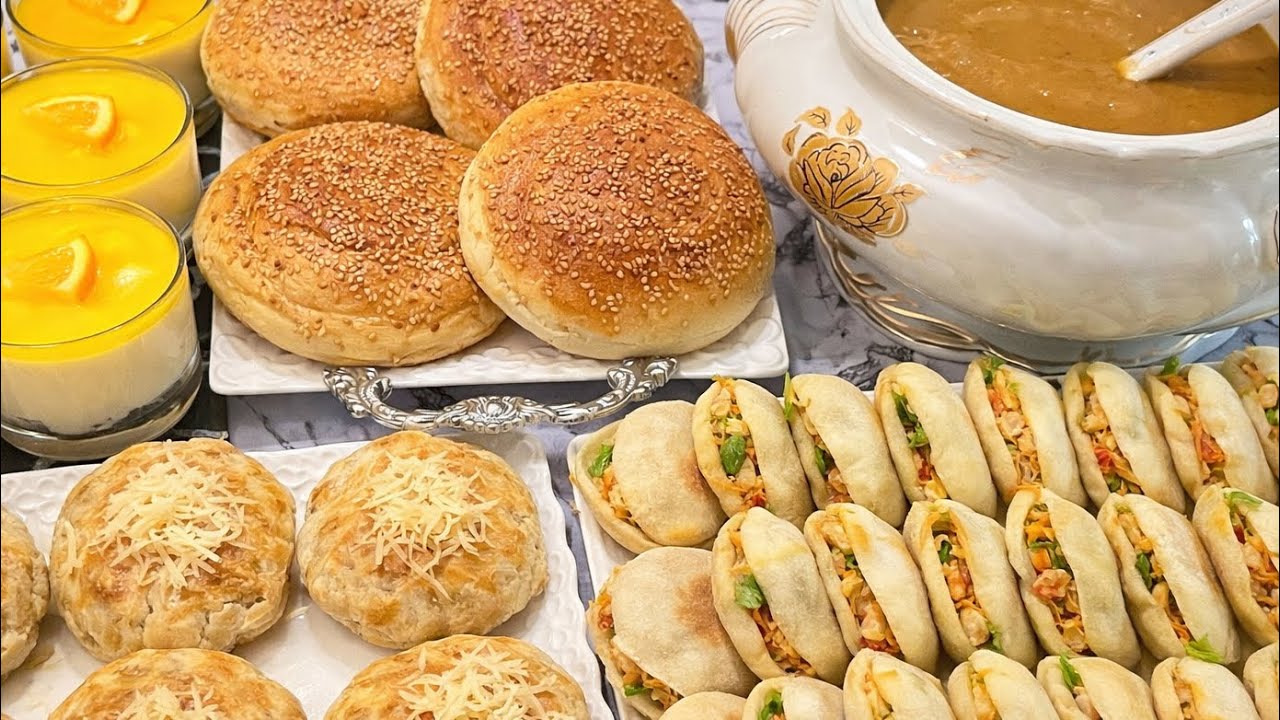 طبيلة فطور أول يوم رمضان كاملة 🇲🇦 | سر بنة الحريرة + بطبوط ناجح + مسمن فالفرن + تحلية سهل