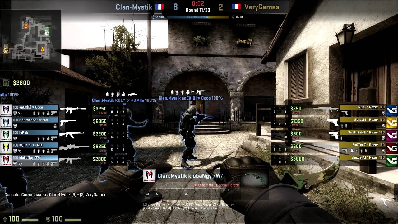 VeryGames vs Clan Mystik Grand Finals ESWC 2013 (Game 1)