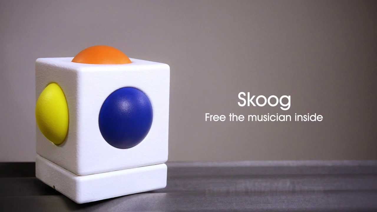 Meet the Skoog.  The easy-to-play instrument for everyone.