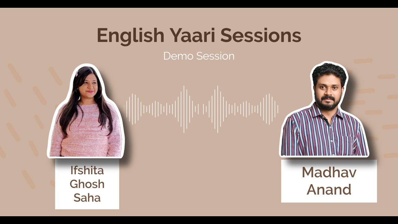 English Yaari with Madhav Anand Sir - Demo Class  #spokenenglish  #english #englishyaari #review