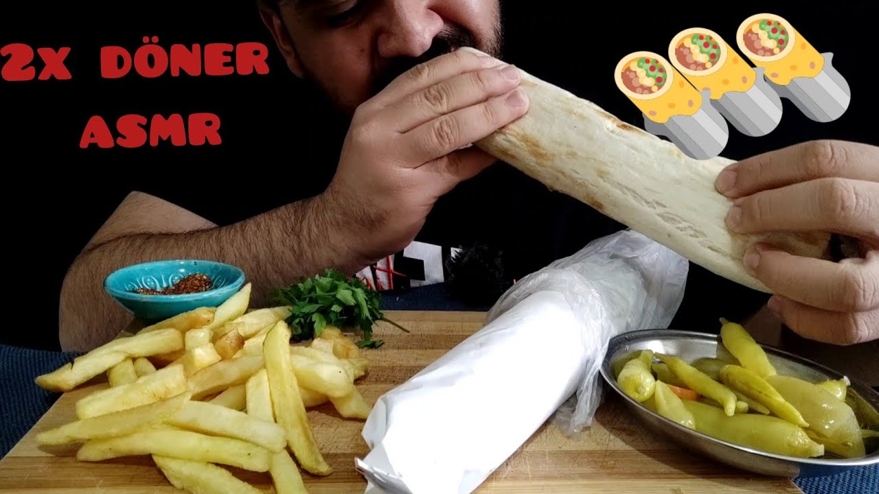 2X DÖNER ASMR / BEKOLATTE ASMR / TÜRKÇE ASMR / TAVUK DÖNER ASMR