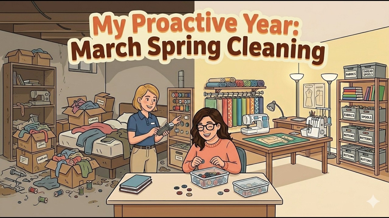 My Proactive Year - March Brings Spring Cleaning