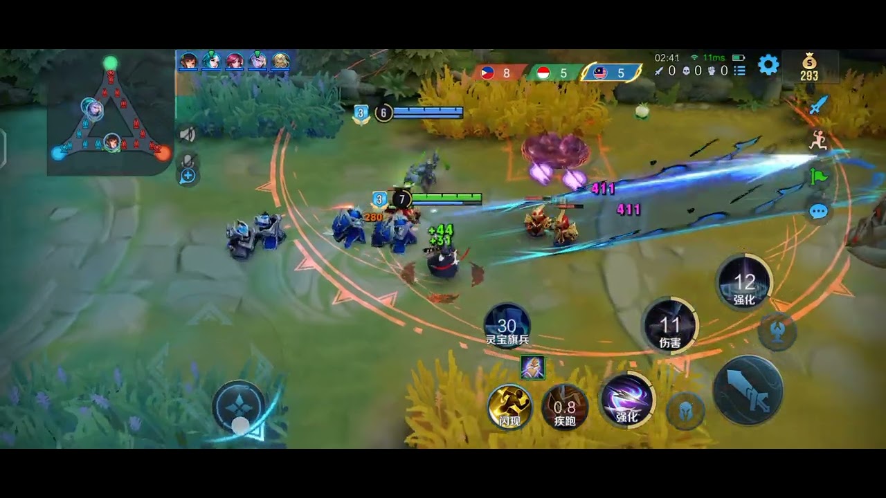 Honor of Kings | Tri Nation Community | Day 3 | Match 3 | Garo Gameplay (YMWong POV) 
