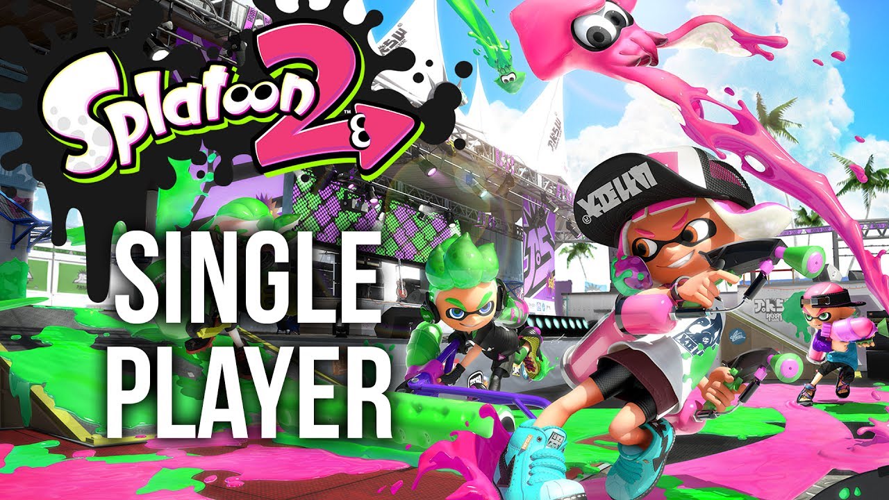 SPLATOON 2 Single Player Gameplay - Hero Mode Gameplay & Impressions