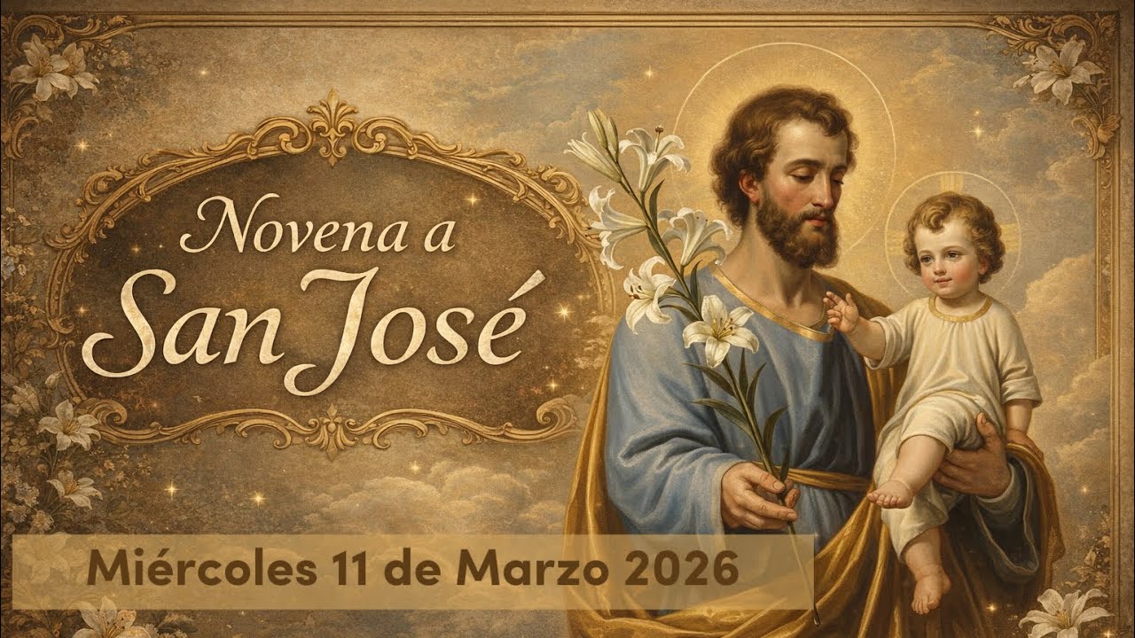 Novena a San José “DÍA 2”🙏🏻 Miércoles 11 de Marzo 2026 | ORACIONES A DIOS 