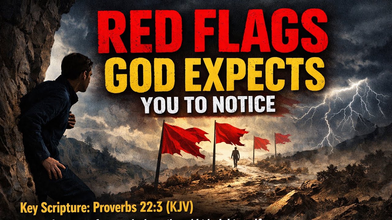 Red Flags God Expects You to Notice | Biblical Discernment & Wisdom