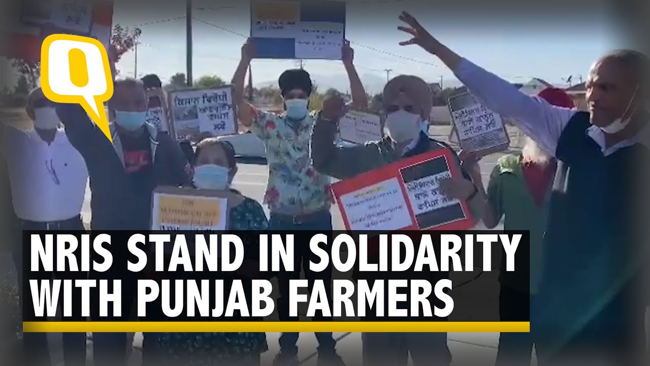 Farmers Protest | NRIs Rally in Support of Punjab Farmers Over Contested Farm Bills | The Quint
