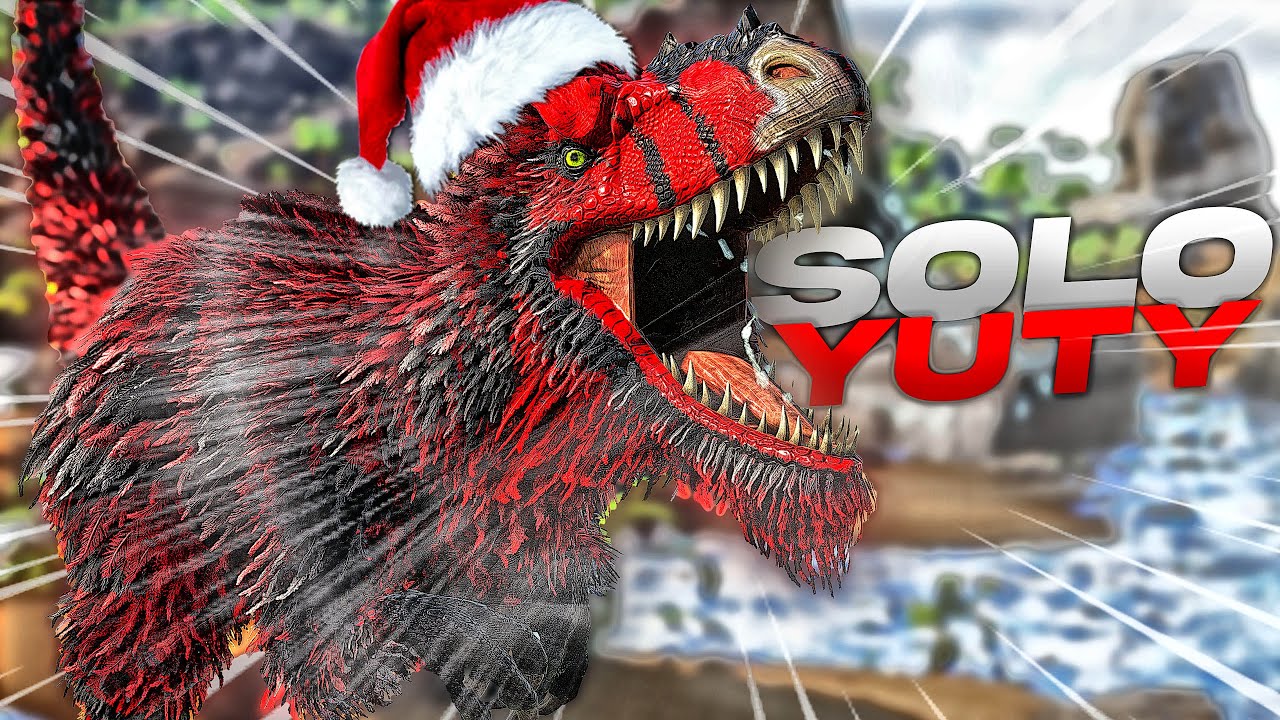 ARK pero REEMPLACÉ cada DINO por un YUTYRANNUS...