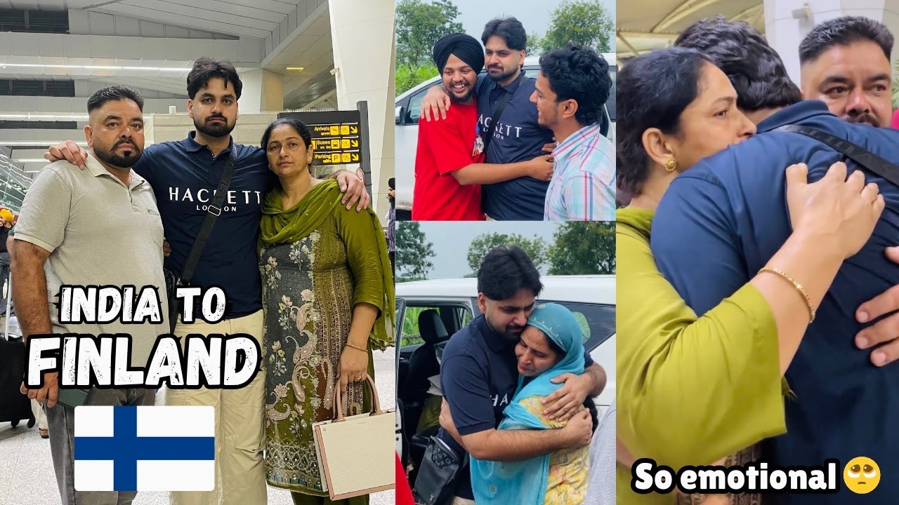 INDIA TO FINLAND 🇮🇳✈🇫🇮 A JOURNEY THAT CHANGED MY LIFE 🥺