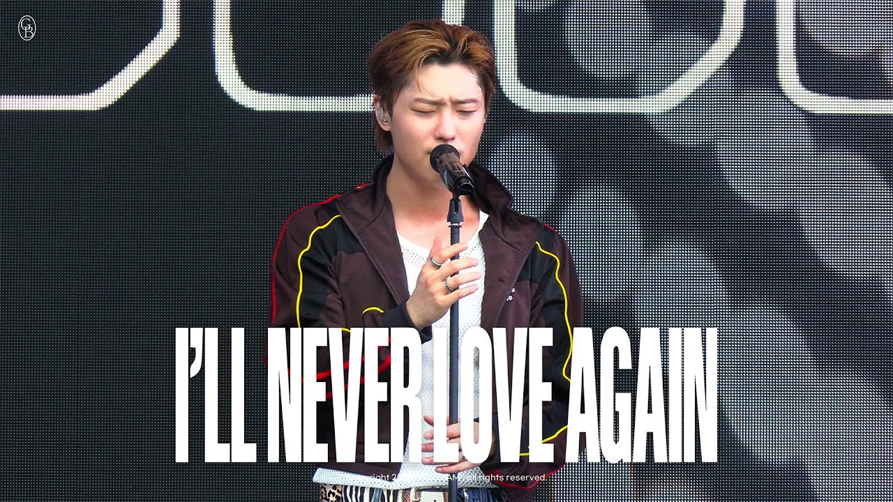 [4K] WOODZ (조승연) 'I'll Never Love Again' @250928 2025 부산국제록페스티벌