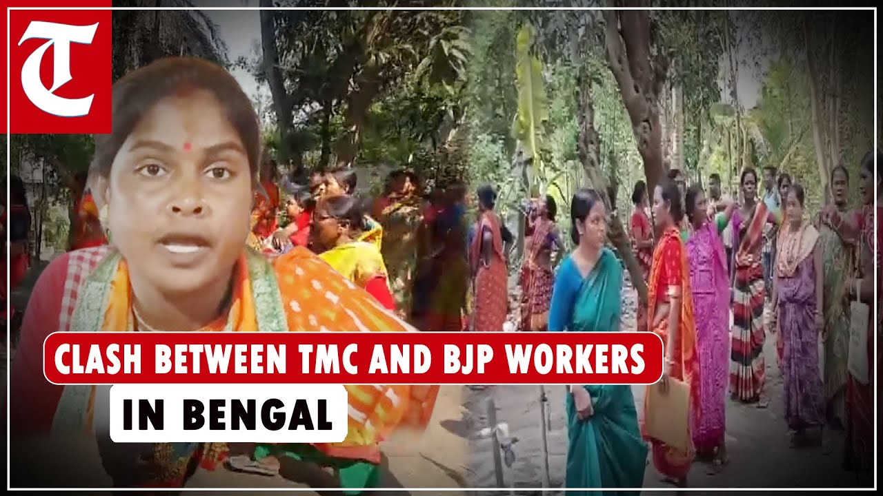 Clash breaks out between TMC and BJP workers in West Bengal&rsquo;s Sandeshkhali