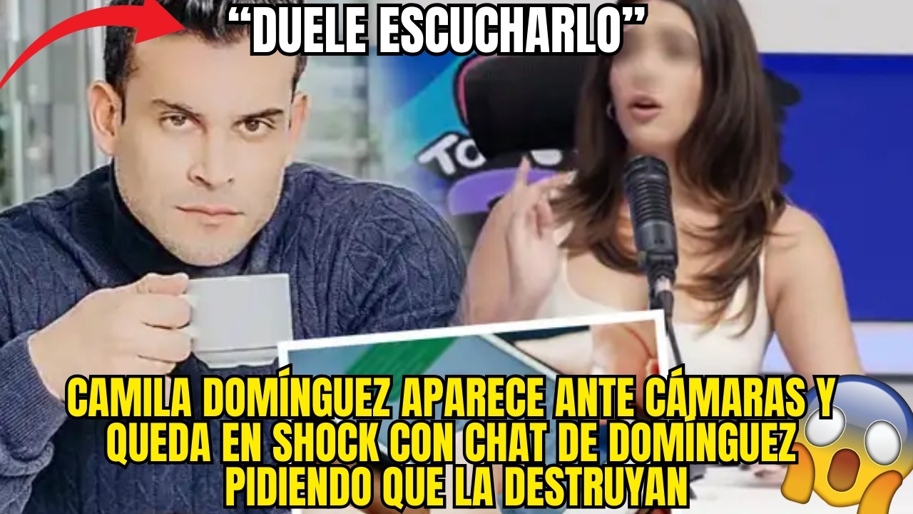 CAMILA DOMINGUEZ REACCIONA EN VIVO A CONVERSACION ESCANDALOSA DE SU PADRE Y TODO SE DESCONTROLA