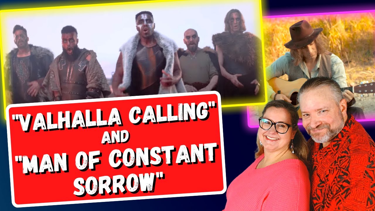 First Time Reaction to "Valhalla Calling" and "Man of Constant Sorrow" By Voiceplay
