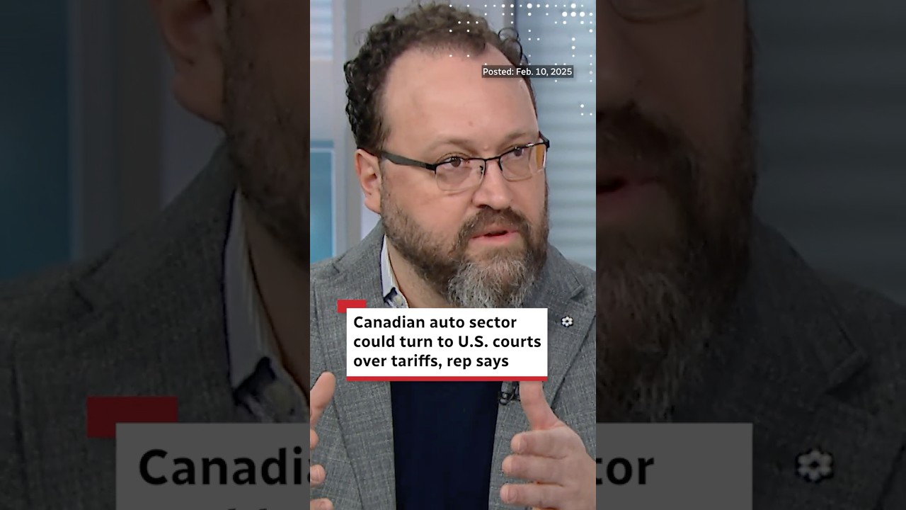 Canadian auto sector would turn to U.S. courts if needed in tariff fight, rep says