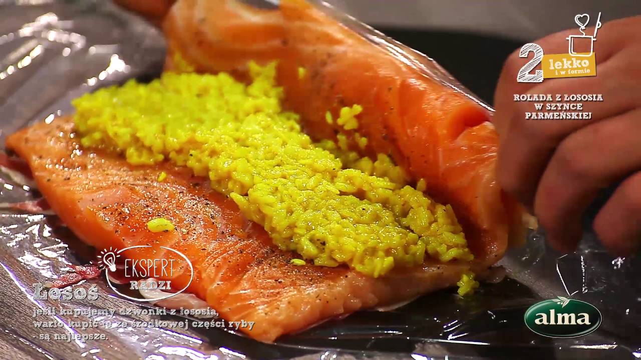 Alma Smart Menu - Rolada z łososia w szynce parmeńskiej